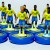 Subbuteo Andrew Table Soccer Brazil 2022 World Cup Team on Aeolus Professional bases